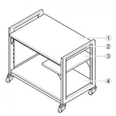 Heavy duty mobile table